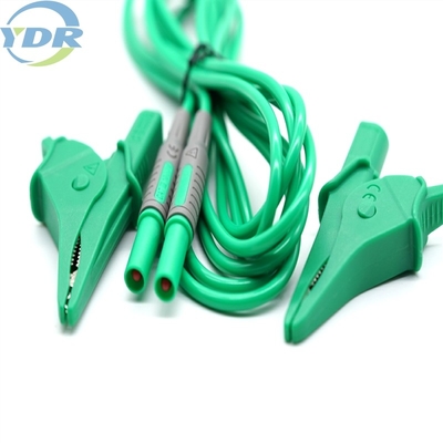 Double Crocodile Connector Test Wire CAT III 1000V Alligator Clip Cable For Multimeter